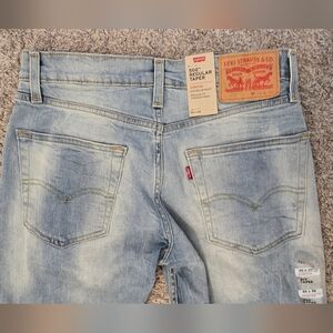 Mens Levi's 502 Regular Taper Light Blue Men's Jeans. 30 x 28